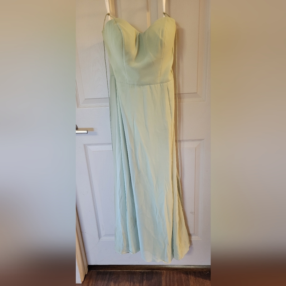 Azazie Rosey Bridesmaid Dress Dusty Sage